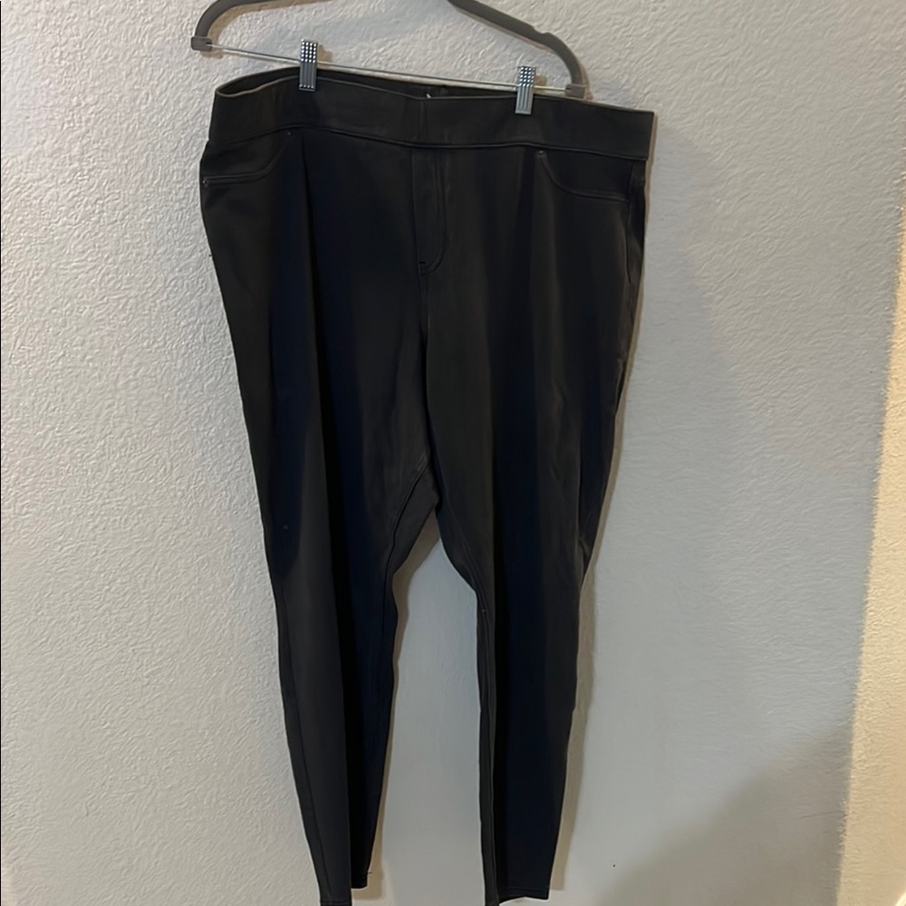 EUC dark slate grey Hue women’s jegging size 3x